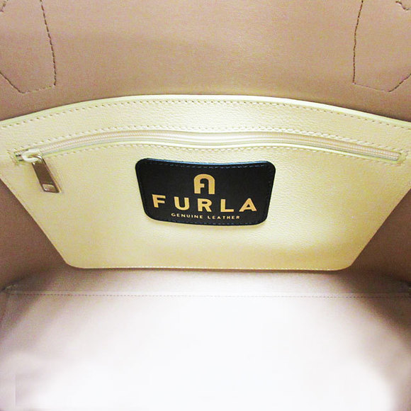 Furla Paradiso Tote Bag Pastel Yellow - Picture 5 of 6